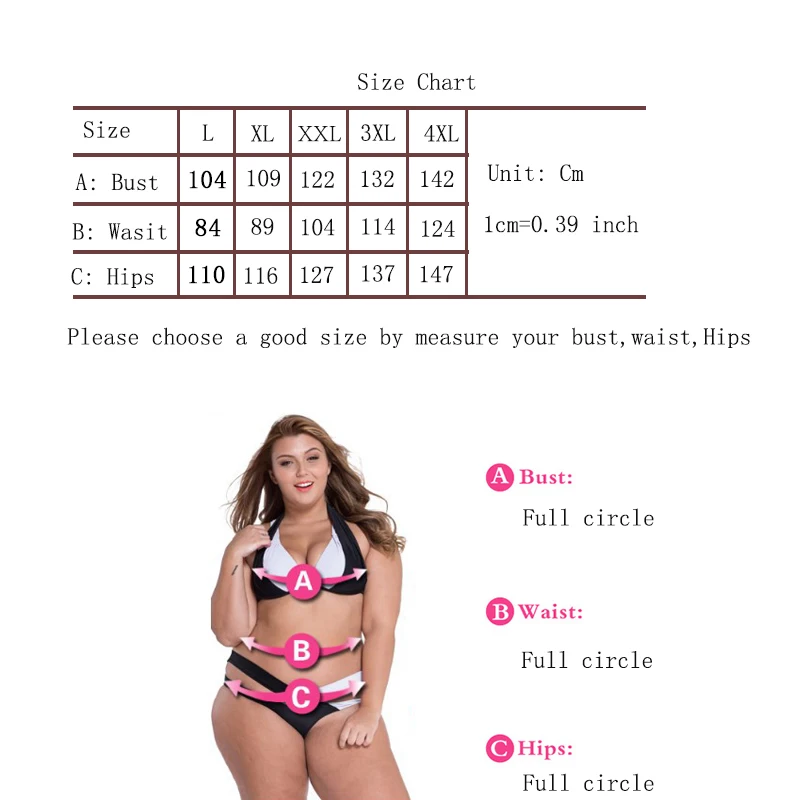 Rimiut Plus Size Elegant Women Bikini Set Multiclolor Printing Summer Beach Wear Underwear Set Oversize 3XL 4XL Bikini Sets