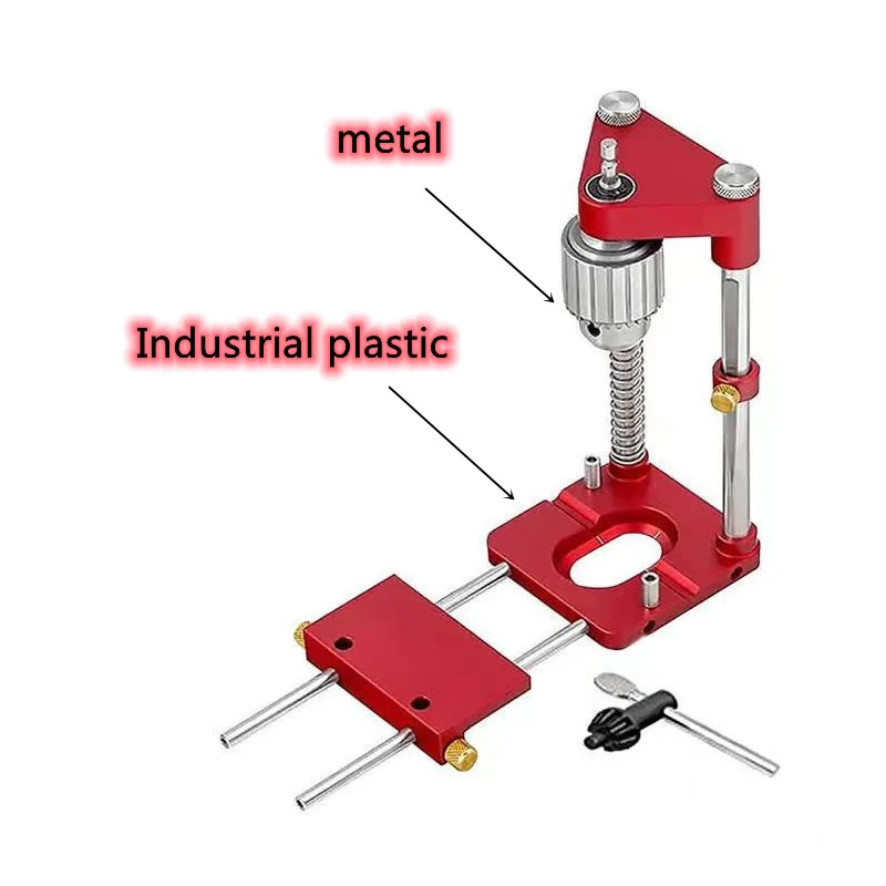 Matkap bulucu matkap yumruk kılavuzu aracı Bit tutucu Perforator delik açacağı şablon ağaç İşleme sondaj Jig marangoz Diy el aracı