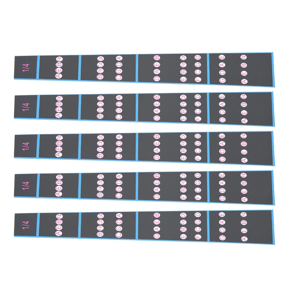 Waterproof​ Violin Fretboard Sticker ​Removable ​Music Note Stickers ​Fingerboard Tape ​Adhesive Backing​