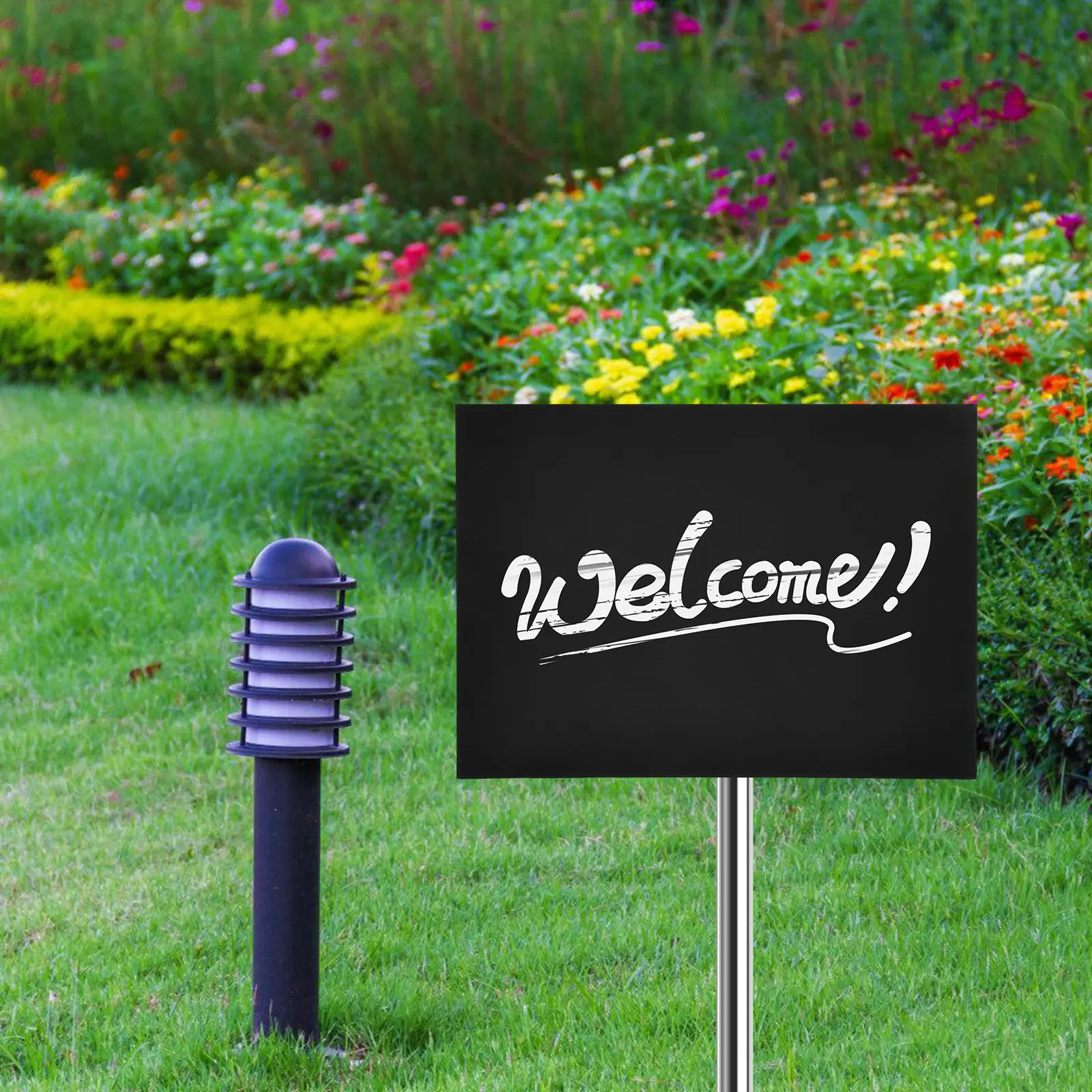 Yard Sign Blank - 2Pcs Blank Outdoor Yard Sign Lawn