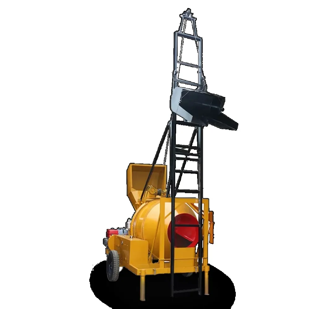 Diesel Electric Concrete Mixer Motor Single Phase Portable Self Loading Concrete Mixer Machine Mini Dumper Sino Cement Mixers