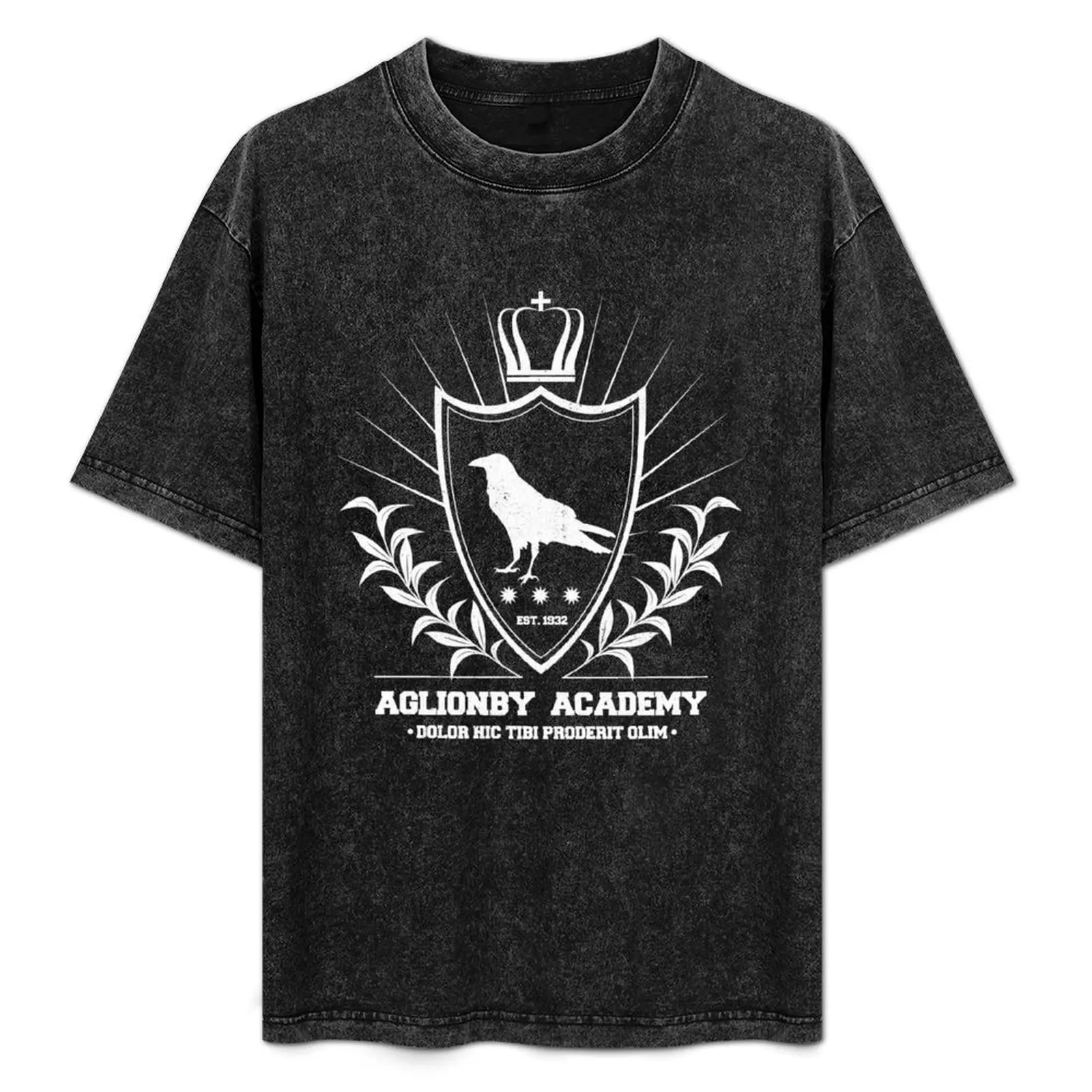 Aglionby Academy (Distressed) T-Shirt Plus Size Outdoor Casual Top