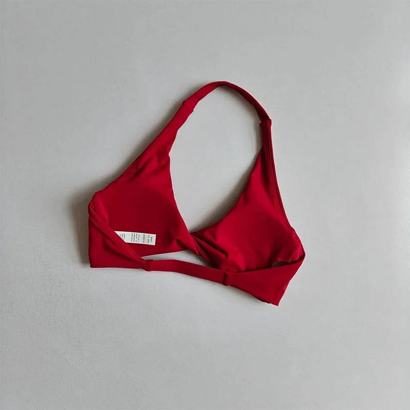 Yoga-Outfit für Damen, 2-teiliges Set | Halter-Sport-BH mit offenem Rücken, gepolstert, hohe Taille, Po-Lifting, Bauchkontrolle, Nude-Feel, Workout S – Detail 11