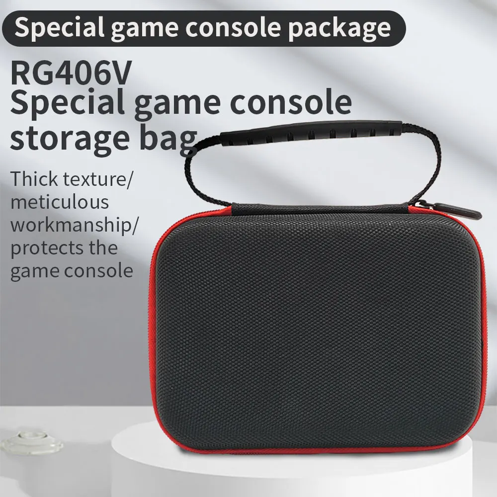 

Portable Universal Storage Bag Game Console Carry Case for ANBERNIC RG406V RG40XXV RG405V Game Console