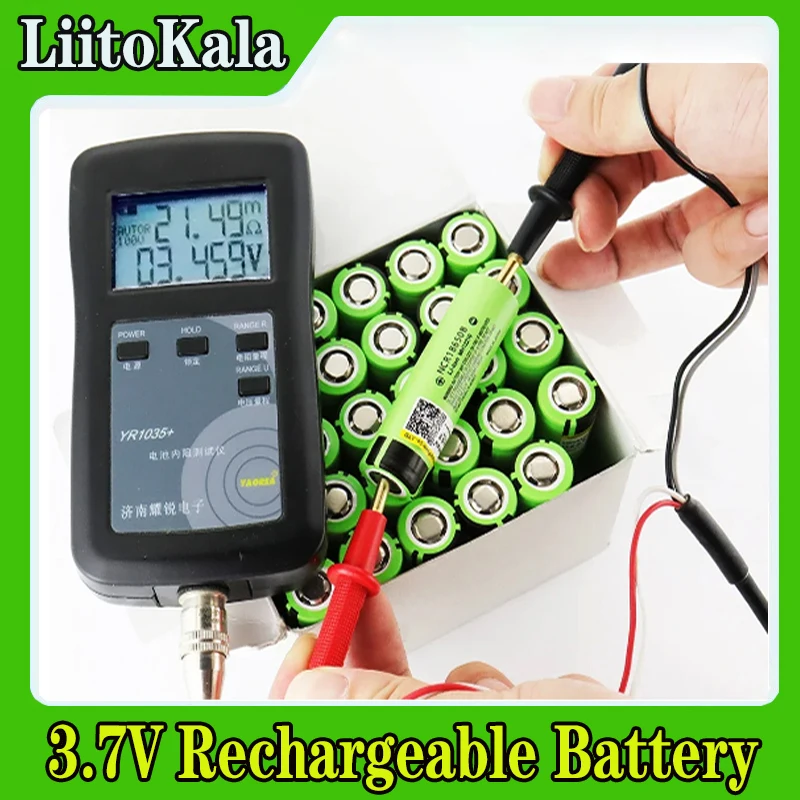 Hot LiitoKala New Original NCR18650B 34B 3.7V 18650 3400mAh Rechargeable Lithium Battery Flashlight Battery