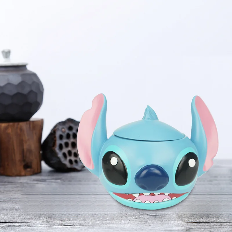 Lilo & Stitch Anime Caixa De Armazenamento De Jóias para Menina, Desktop Disney Ornamentos, Decorações Presente, Atacado