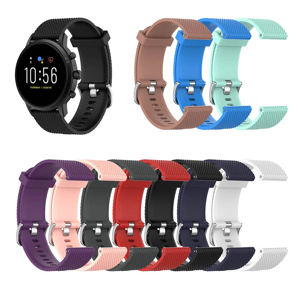 22mm นาฬิกาข้อมือซิลิโคนสำหรับ Samsung Galaxy/ Huawei GT 4 smartwatch Watch band กีฬาสายรัดข้อมือสำหรับ amazfit GTR 4