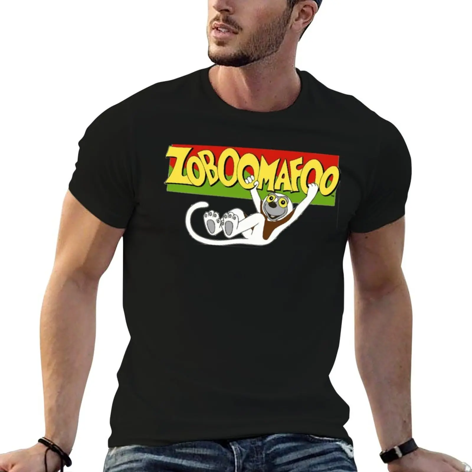 

zoboomafoo Active T-Shirt tees boys animal print Men's clothing