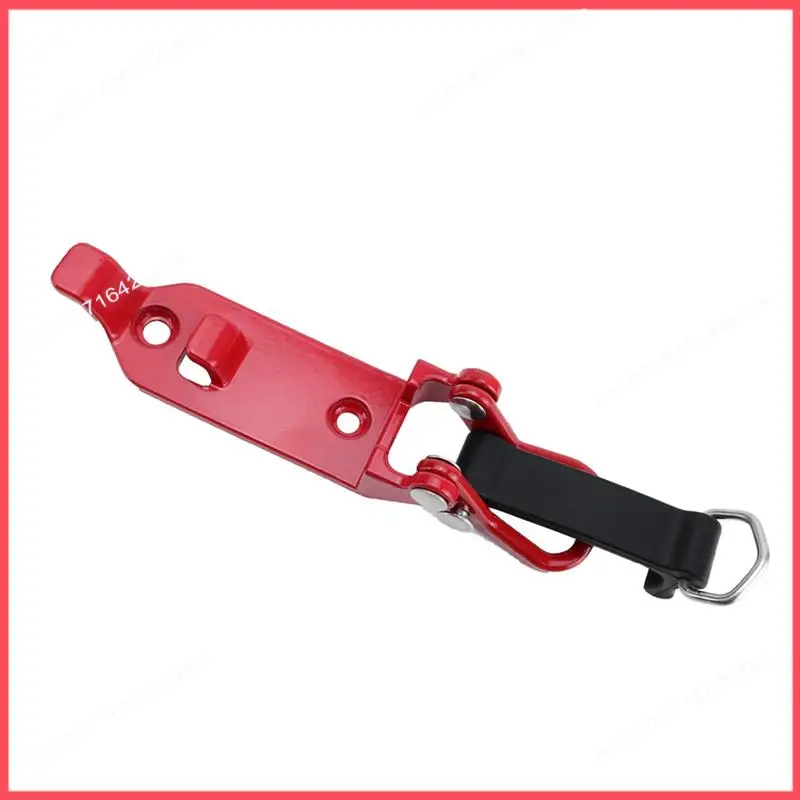 

B52C Zinc Alloy Bracket Buckle Fire Equipment Fixing Parts Roof Rack Tool Clip Buckle Rubber Pull Strap Multifunctional Clamp