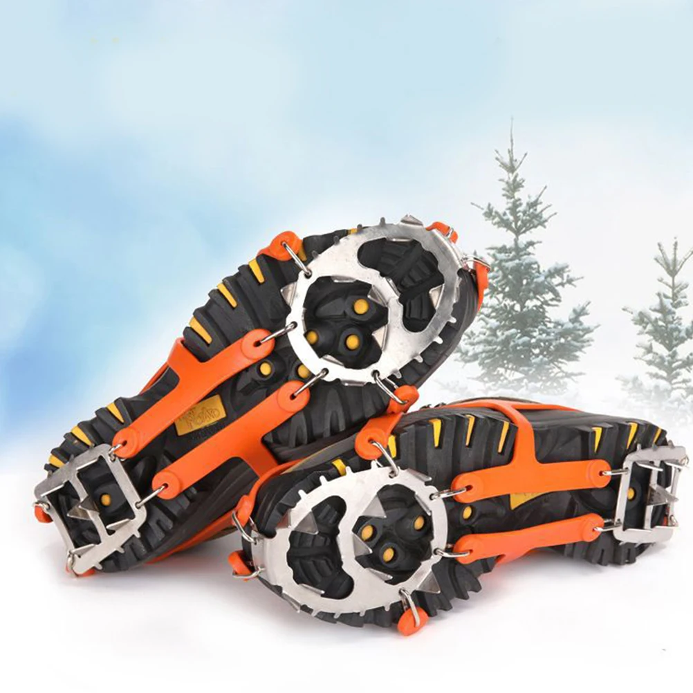 

Grips Non-slip Crampon Shoe Covers Ice Snow Grippers Winter Boot Cleats Crampons for Shoes
