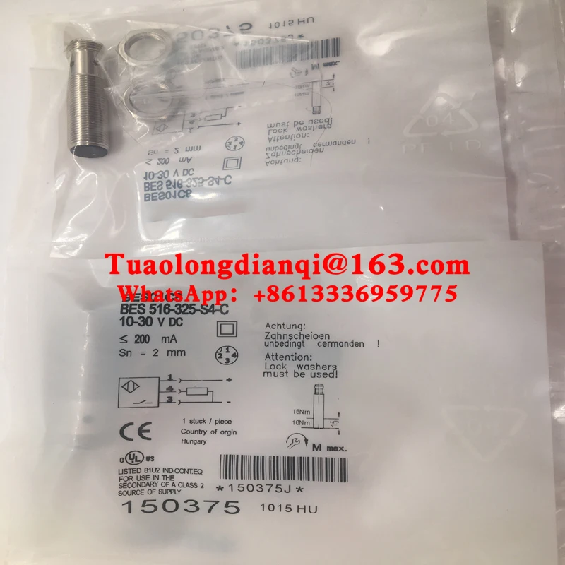 BES sensor 100% baru sensor jarak induktif asli dalam persediaan