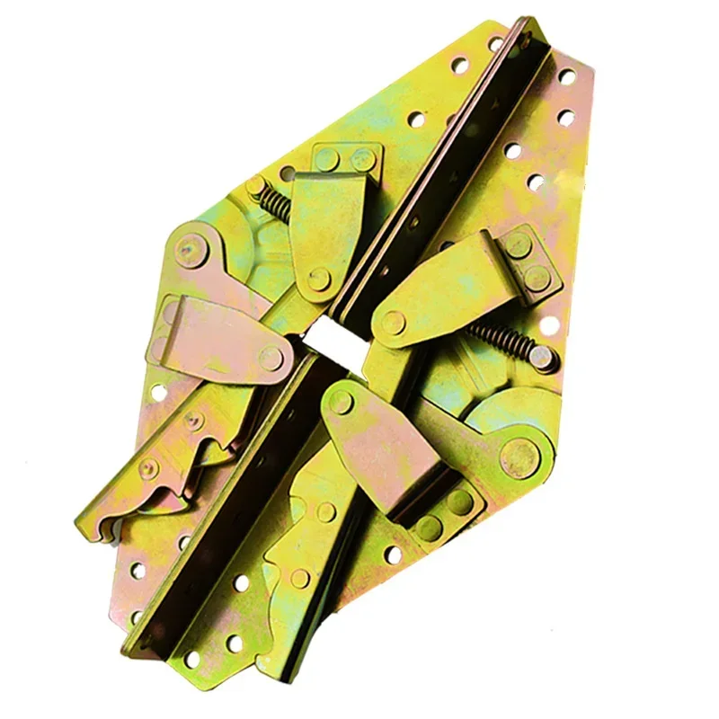 2pcs Adjustable Sofa Bed 3-Position Angle Mechanism Hinge 260mm Length Angle Mechanism Hinge Hardware