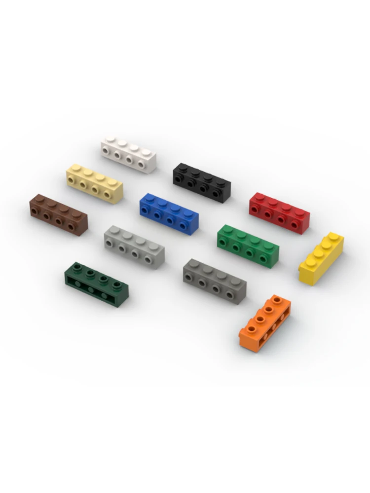 22pcs MOC compatible with 30414 building blocks 1x4 single-sided with adapter protrusion MOC creative DIY technology parts