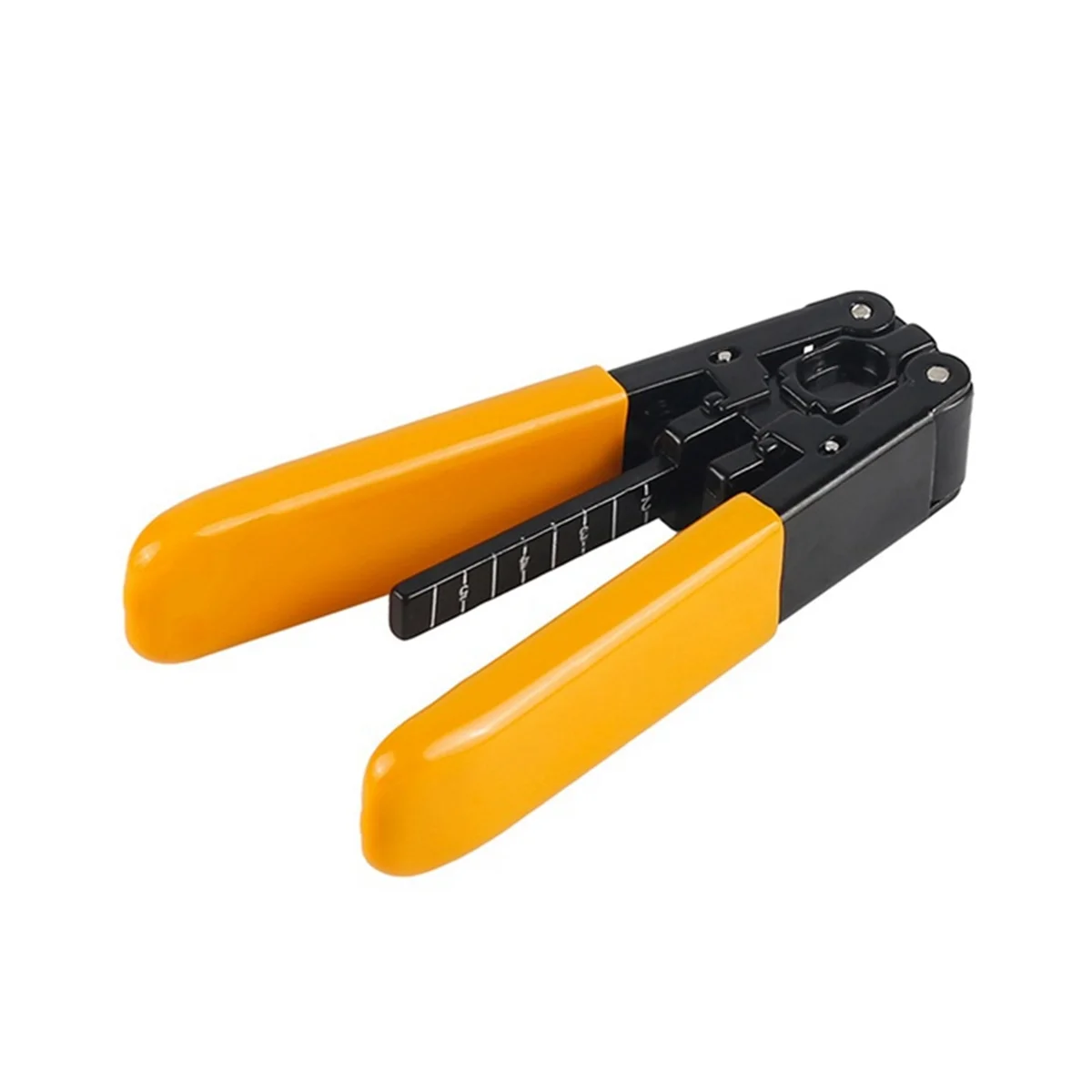 Оптический волоконный Стриппер, практичный кабель, оборудование для тестирования оптического волокна, устройство для зачистки оптического кабеля, желтое устройство для зачистки
