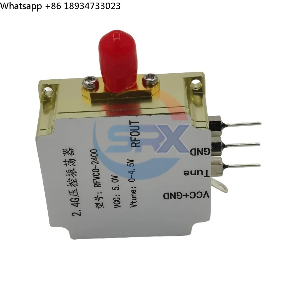 

2.4G Voltage Controlled Oscillator 2300-2650MHZ Sweep Signal Source Voltage Controlled Signal Source, Microwave Module