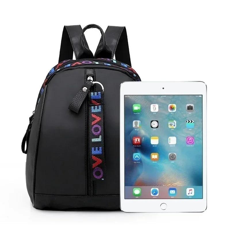 Klassischer Wasserdichter Großraum-Rucksack Trendiger Damen-College-Laptop-Schulrucksack Niedlicher Mädchen-Reise-Buchrucksack Täglicher Casual-Rucksack – Detail 10