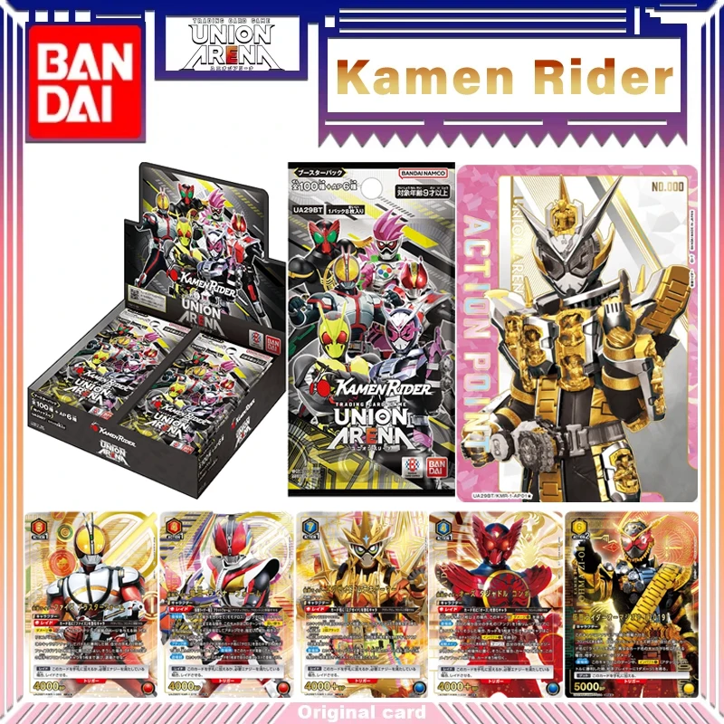 

Original Bandai Kamen Rider Card UNION ARENA TCG UA29BT Japanese Anime Collection Cards Children Birthday Gifts