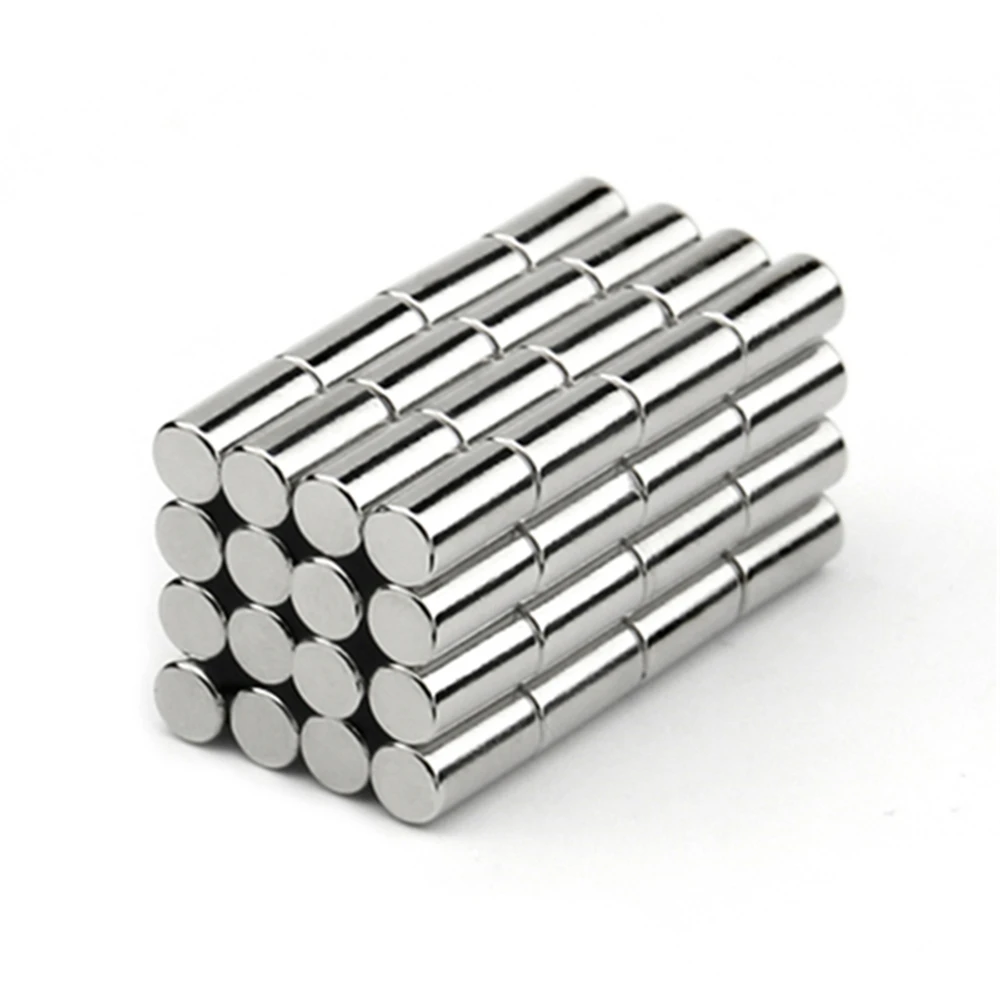 20-500pcs 4x10mm Magnet Small Round Magnet Strong magnets Rare Earth Neodymium Magnet 4*10mm