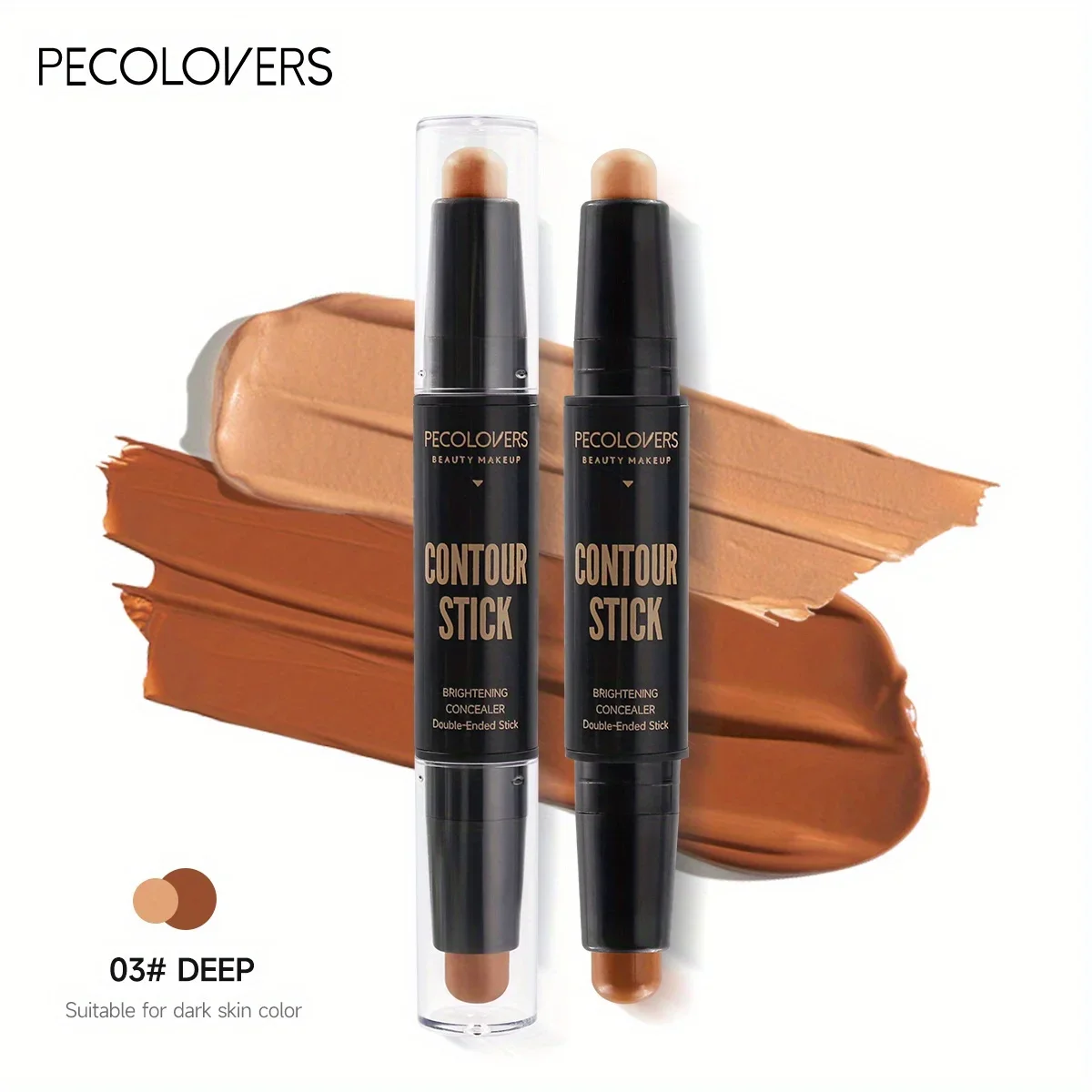 Doppel Kopf Highlight Stift Gesicht Make-Up Flüssigkeit Wasserdicht Contouring Foundation Kontur Make-Up Concealer Stick Bleistift Kosmetik