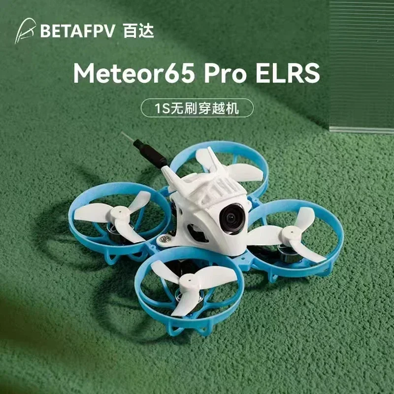 BETAFPV Meteor65 Pro 1S 65mm BWhoop Quadcopter FPV RC Racing Drone BNF F4 FC C03 Camera M03 VTX 0802 19500KV Brushless Motor