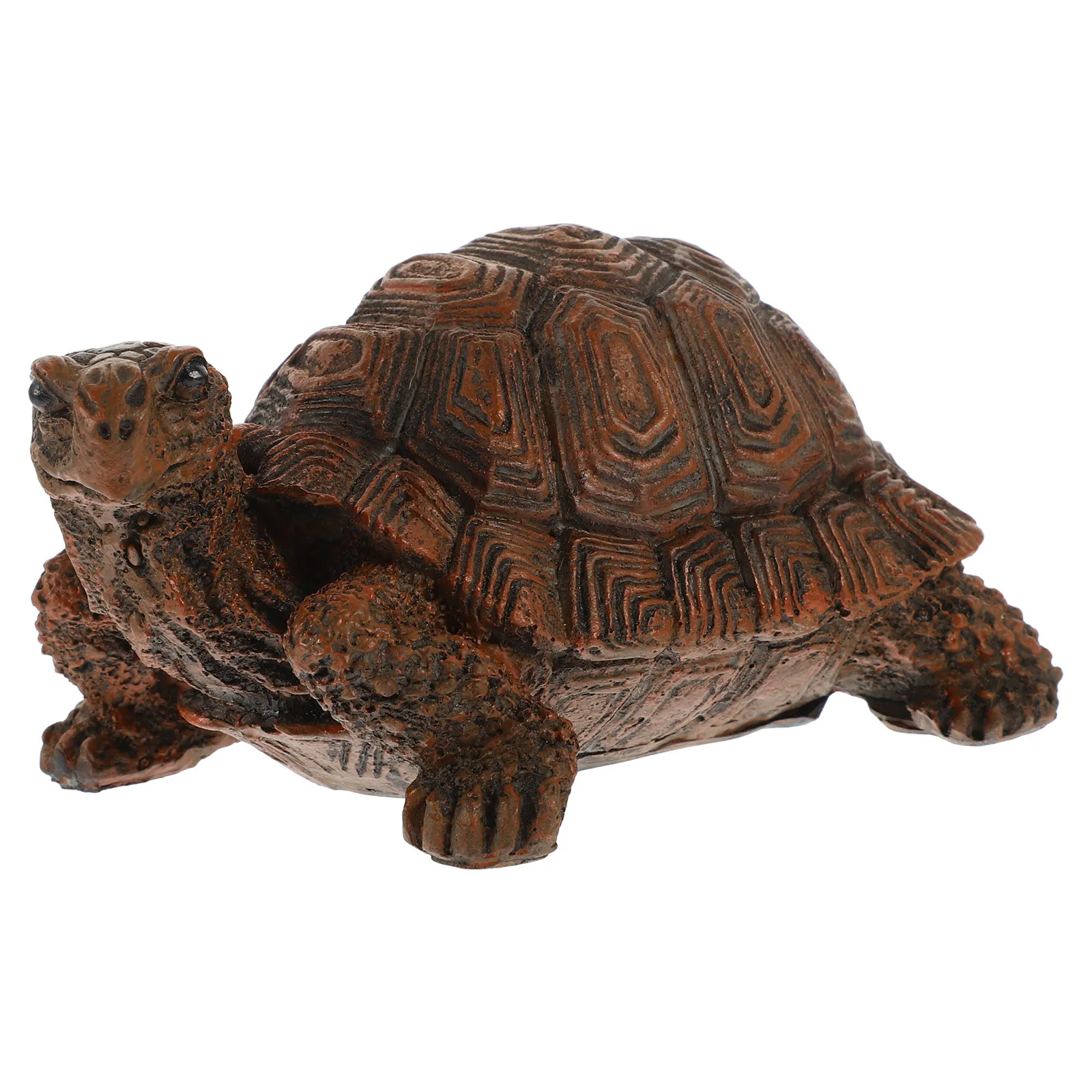 

Mini Craft Resin Turtle Statue Garden Decoration Realistic Simulation Outdoor Turtle Sculpture Lawn Ornament Tortoise Statue