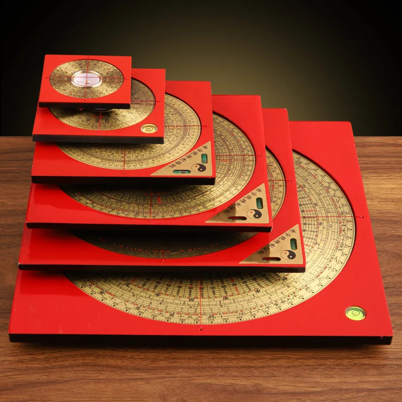 Hongkong Diameter 6 inch 24 layer color edition three yuan three professional feng shui compass compass