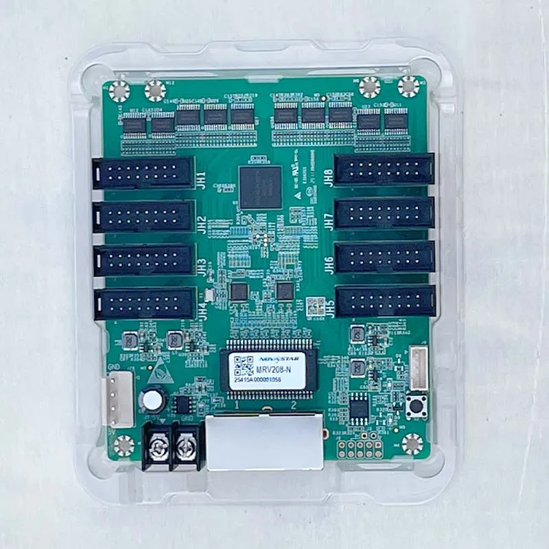 Novastar MRV208-N Приемная карта Контроллер видеостены Открытый Крытый светодиодный экран RGB HBU75 DIP SMD Полноцветный модуль