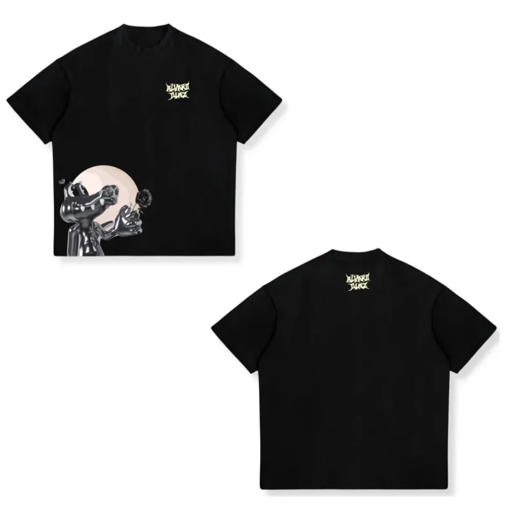 تي شيرت Alvaro Diaz تي شيرت Merch Summer للجنسين بأكمام قصيرة تي شيرت قطني هيب هوب #1