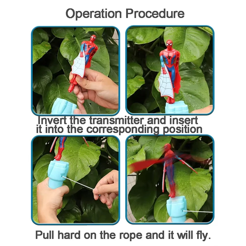 سبايدرمان عمل الشكل الخيزران اليعسوب الرجل الحديدي لعبة طائرة كابتن أمريكا الدورية سلسلة الانبعاثات مضحك الطيارة لعب الاطفال هدية