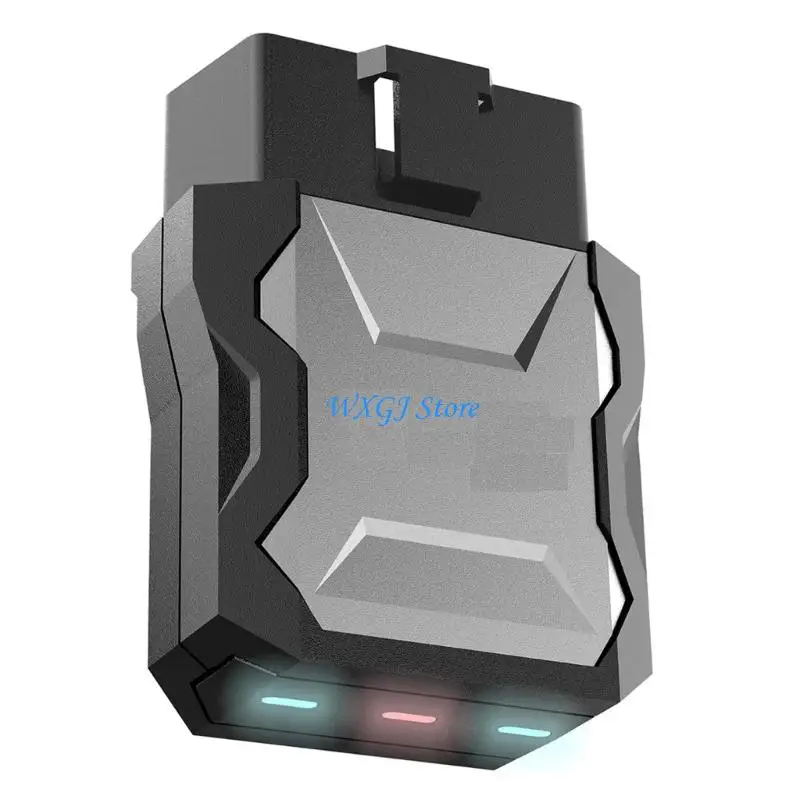 37JE Mode Control Device for Selected Vehicle Port Install, Small Housing, Black Silver Body, Direct Fitment Check Before