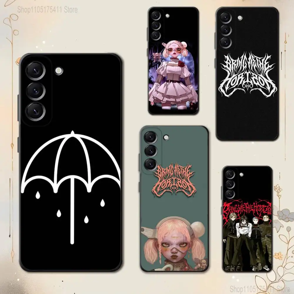 

BringS Me The Bmth HorizonS Phone Case For Samsung Galaxy A 73,72,51,53,52,71,22,5G,Note,J7,8,9 Soft Black Cover
