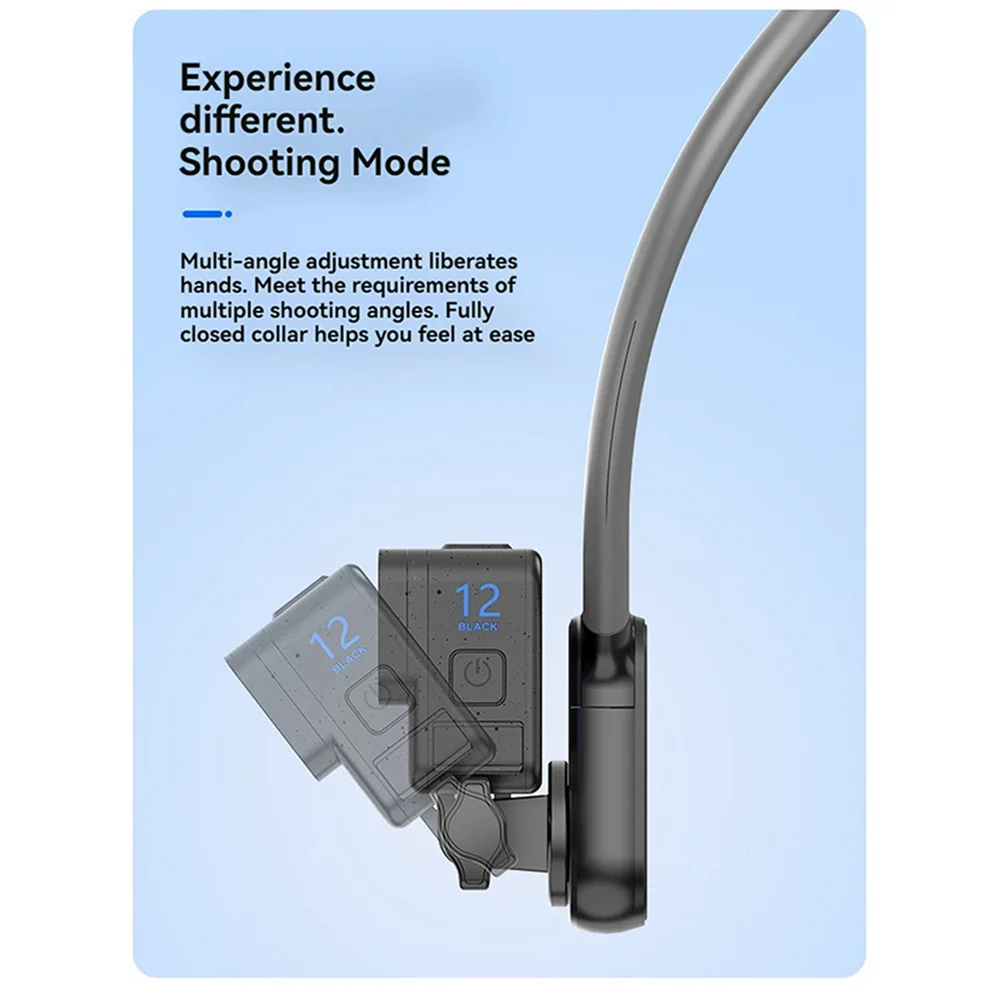 Silicone Sports Camera Halter Bracket Neck Hanging Magnetic Quick Release Bracket Sports Camera Assecceries