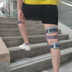 Knee Exoskeleton Assisted Walking Device for Elderly Support Walking Knee Joint Fixation Brackets for Knee Protection Against