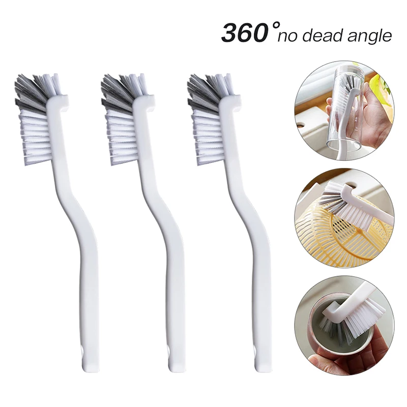 Dish Scrub Brush Practical Small Hanging Kitchen Cleaning Brushes Household Dish Scrub Brush With Long Handle For Deep Cleaning