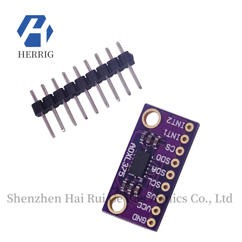 

CJMCU-375 ADXL375 3-axis acceleration replaces ADXL345/346 ±200 g