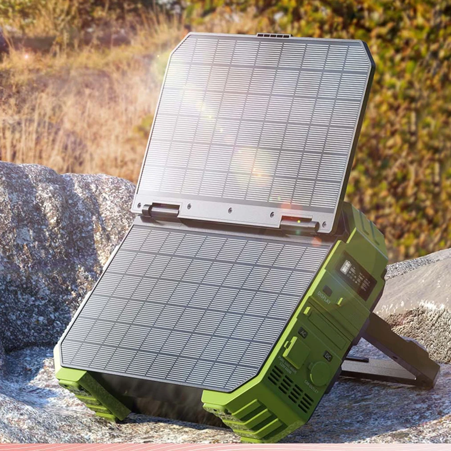 Universal Waterproof High-power 600W Power Supply Solar Outdoor Emergency Mobile Energy Storage Power Station