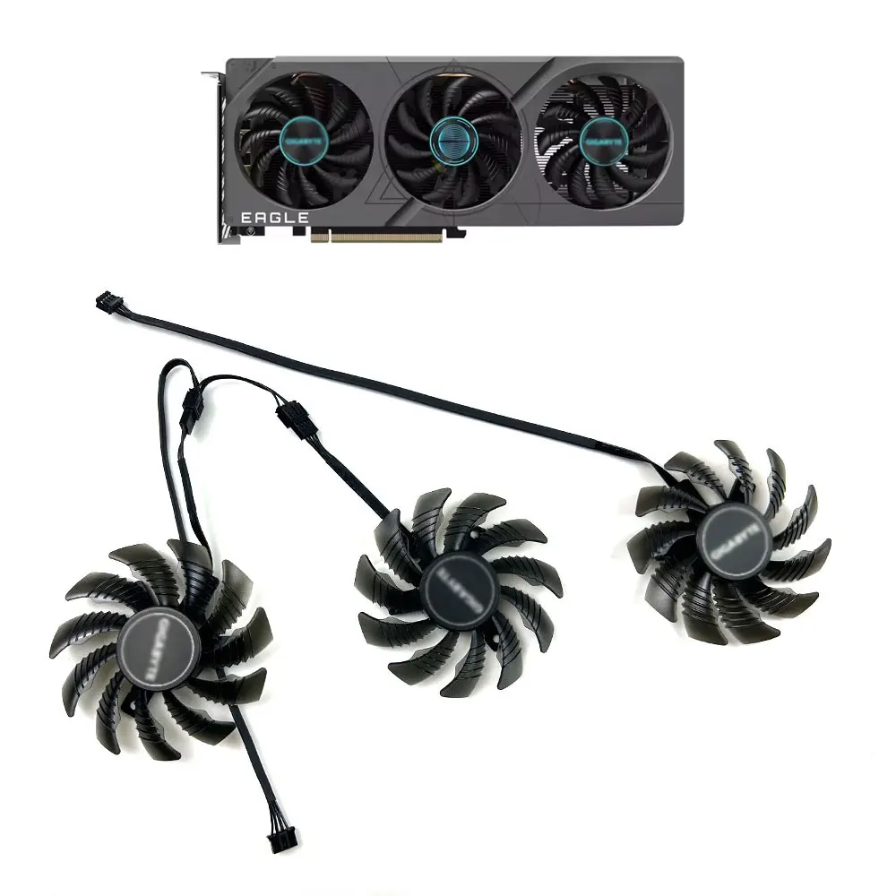 NEW Cooling Fan 75MM 4PIN PLD08010S12HH GA81S2U For GIGABYTE RTX4060 4060ti 4070 EAGLE OC video card fans