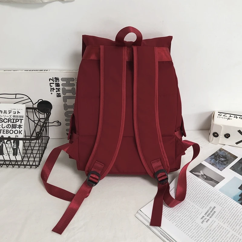 حقيبة كمبيوتر محمول جديدة ذات سعة كبيرة، حقيبة ظهر للسفر، مناسبة لطلاب الجامعات للرجال والنساء حقيبة كتف #5