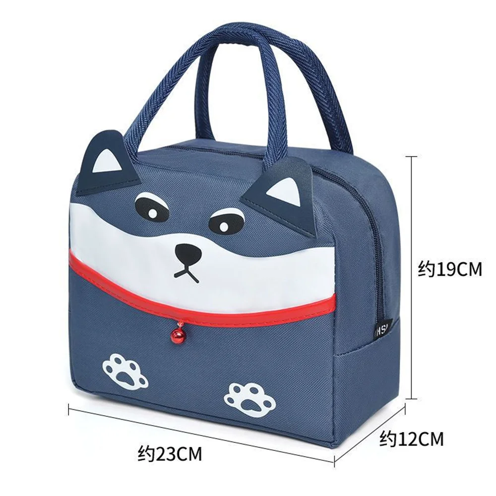 Cute Children Portable Insulated Thermal Picnic Food Bag Cute Cartoon Lunch Bag Box Tote Food Fresh Cooler Bag Pouch For Kids