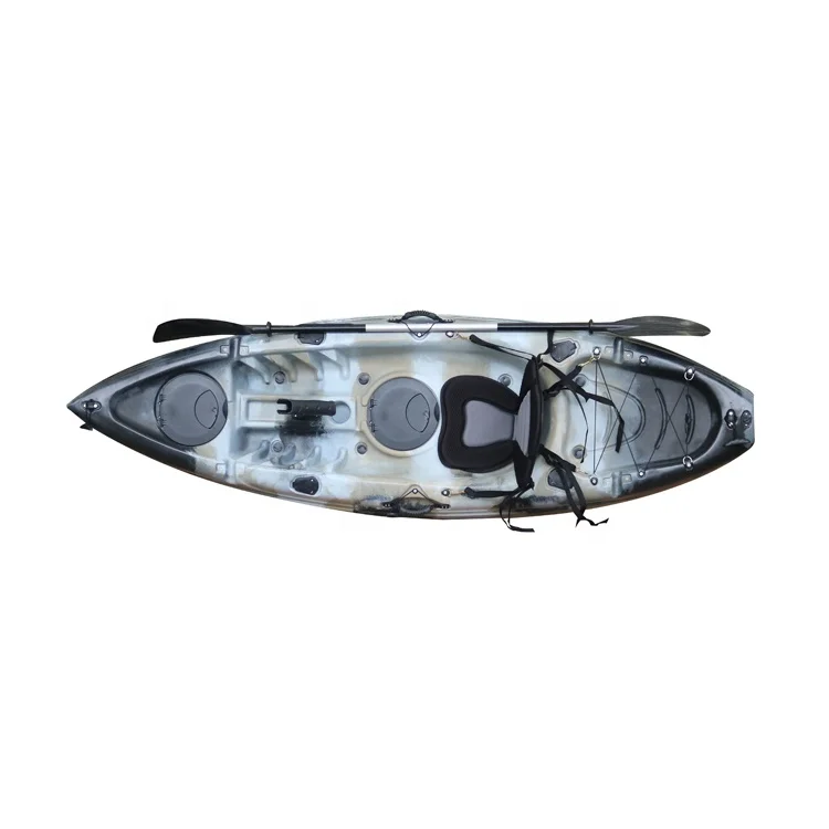 9ft Special Single Seat Paddle Kayak Hot Selling Sit-on-top Fishing Kayak Kano 1 Person Sit on Top Fishing Kayak 5pcs