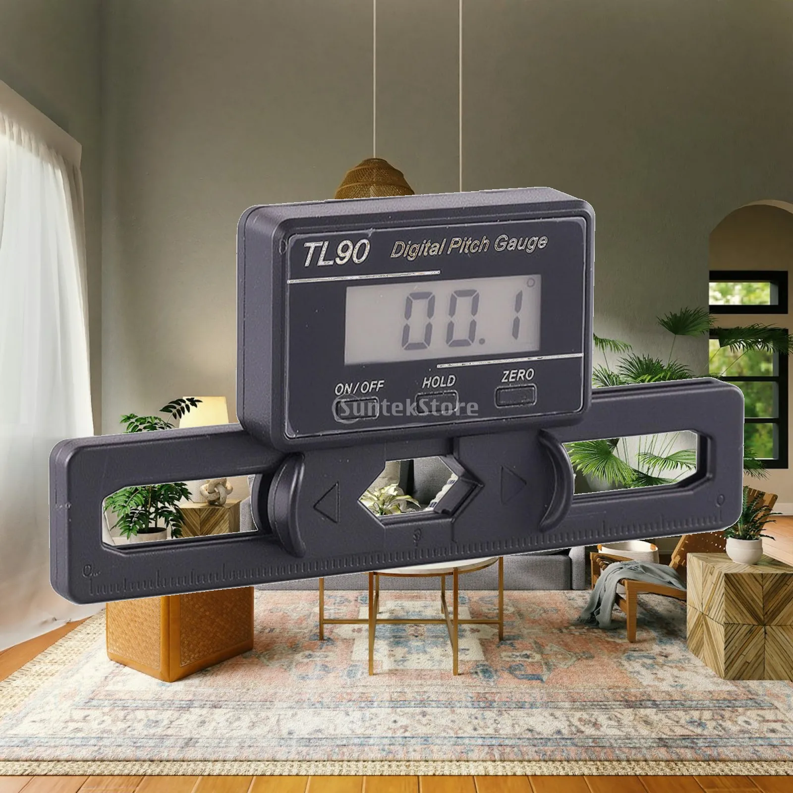RC Helicopter Digital Angle Measure Precision Digital Angle Measurement Tool Gauge Compact for Field Setup, Workshop