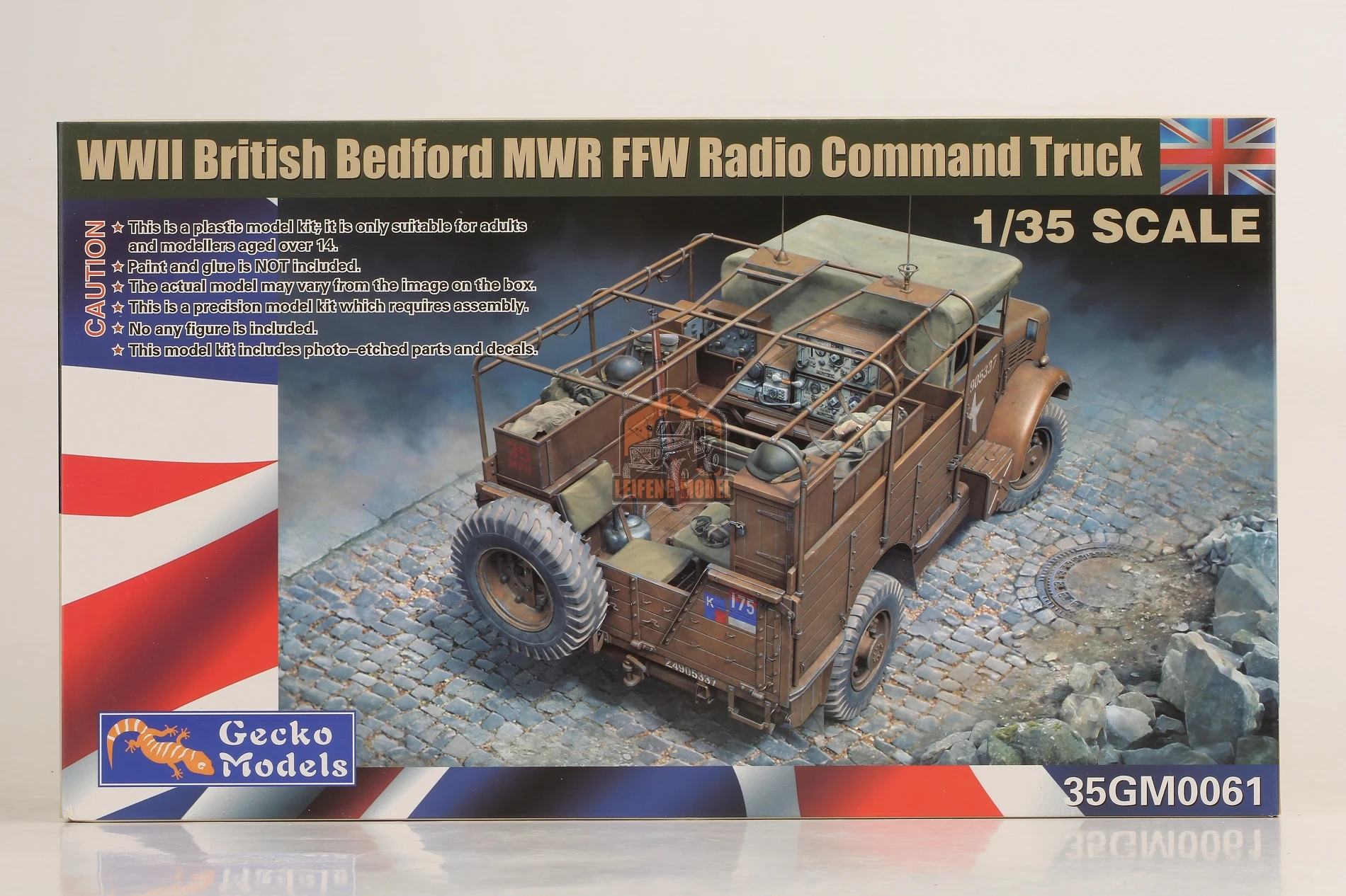 Gecko Models 35GM0061 1/35 British Bedford MWR FFW Radio Command Truck