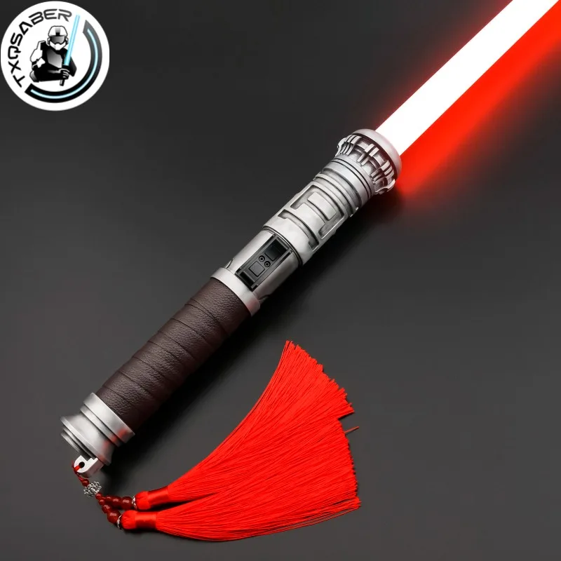 

TXQSABER Neo Pixel SNV4 Smooth Swing Lightsaber Metal Hilt Color Change Force Blaster Laser Sword Gesture Ignition Kids Toys