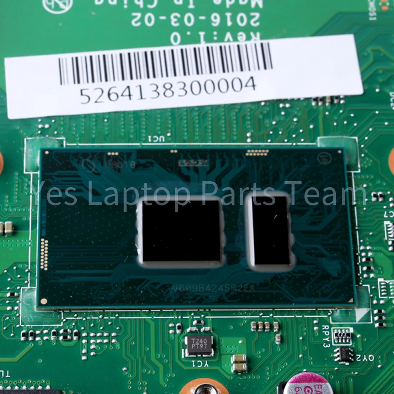 B5W1S LA-D671P For Acer Aspire ES1-572 Laptop Mainboard NBGD01100A SR2EX Pentium 4405U Notebook Motherboard 100％ fully Tested