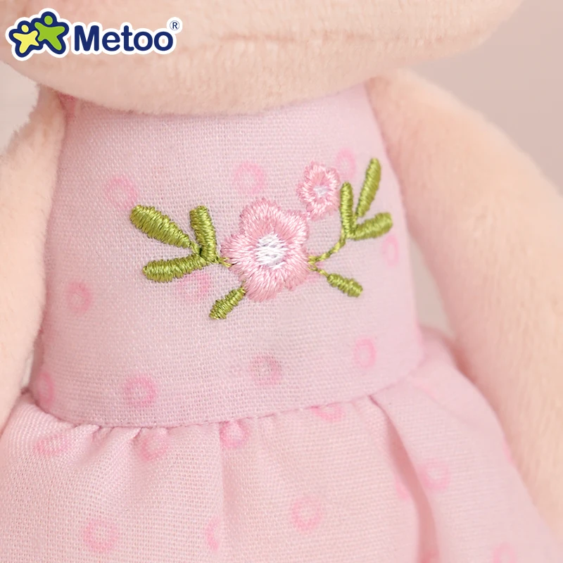 Original Metoo Dolls Mini Traditional Angela Dolls Plush Keychains Pastoral Style Toys Children's Birthday Gift Bag Pendant