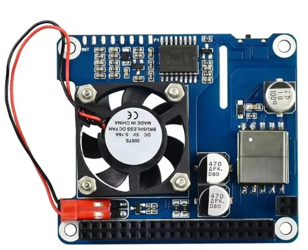 Шляпа Waveshare Power over Ethernet для сетевого адаптера Raspberry Pi 3B/4B 802.3af PoE Модель B