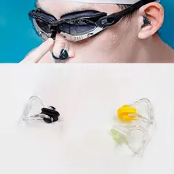 Nose clip durable non-slip silicone clip suitable for swimming diving water sports swimming nose clip swimming items