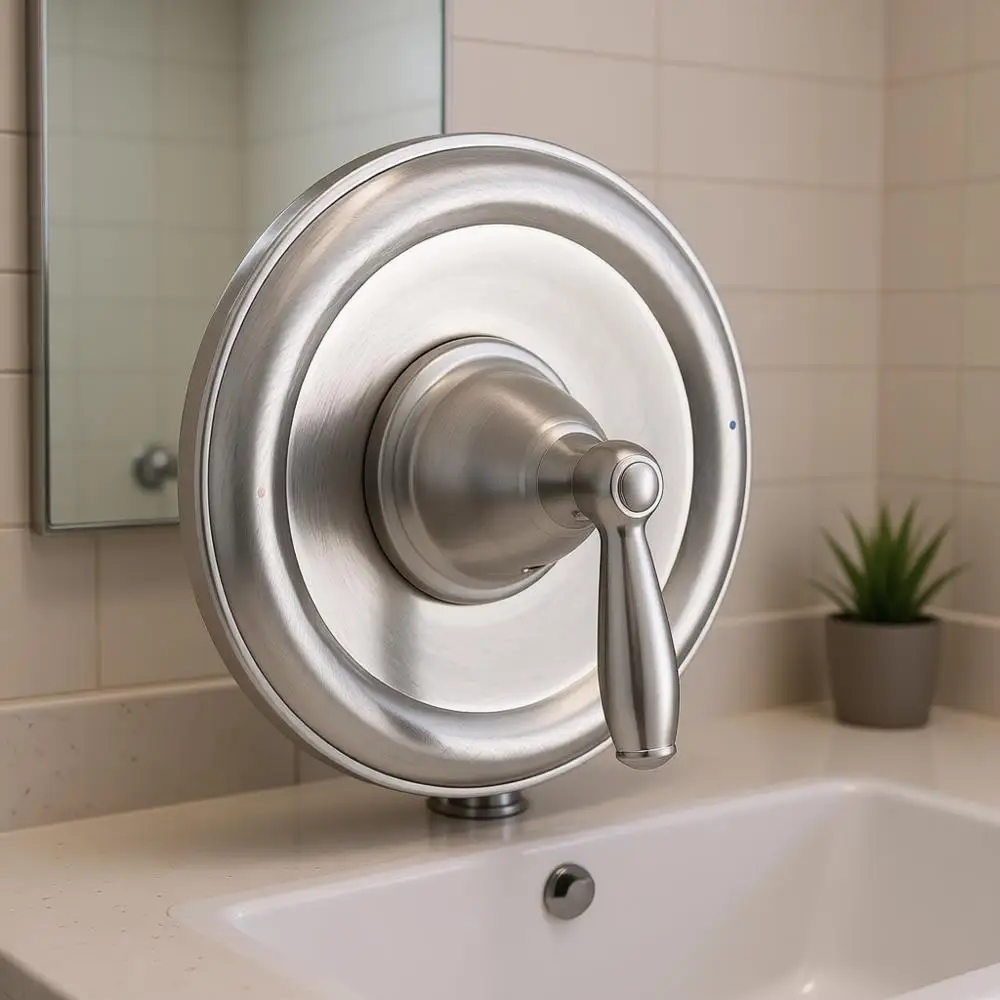 

Комплект отделки для ванны и душа, совместимый с Posi-Temp, матовый никель