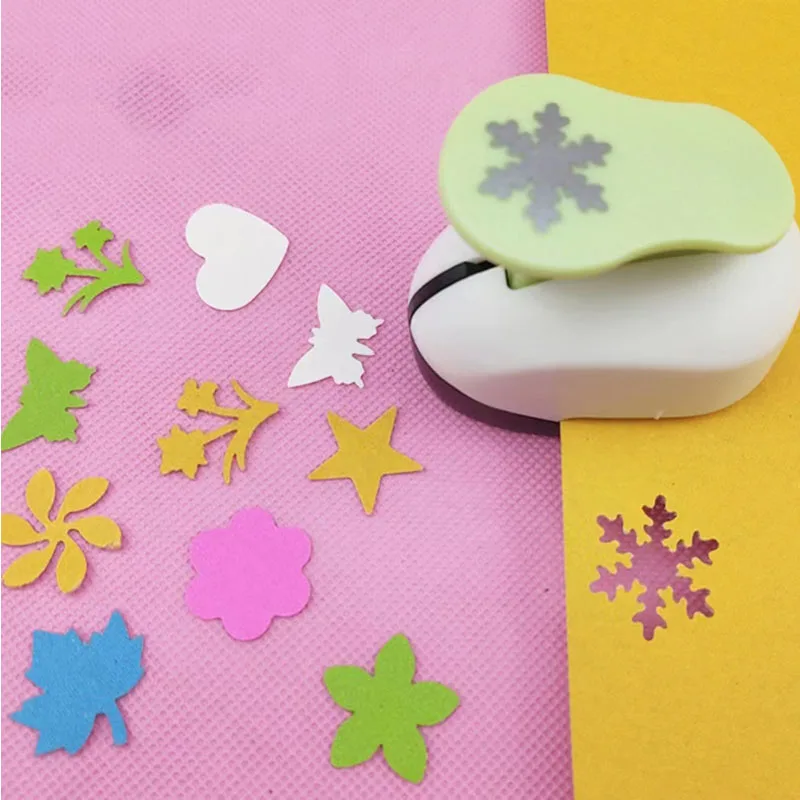 Large/Medium/Small Scrapbook Punches Handmade Cutter Card Craft for Children DIY Flower Paper Craft Hole Puncher