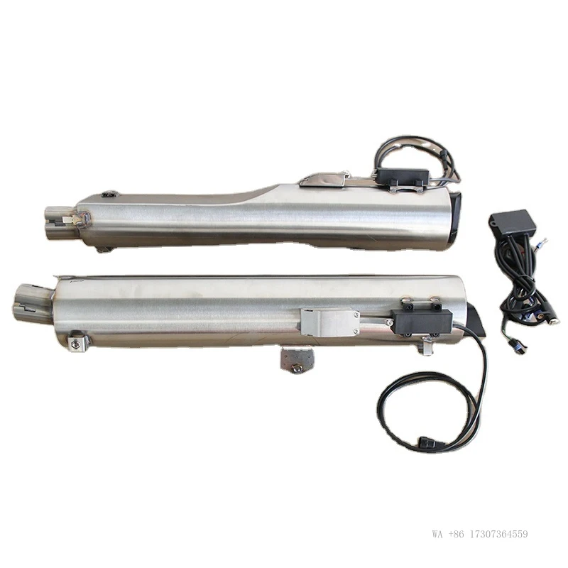 

Gold Wing GL1800 Motorcycle Exhaust System Electronically Adjustable Performance Sport Stainless Steel Cover New Condition